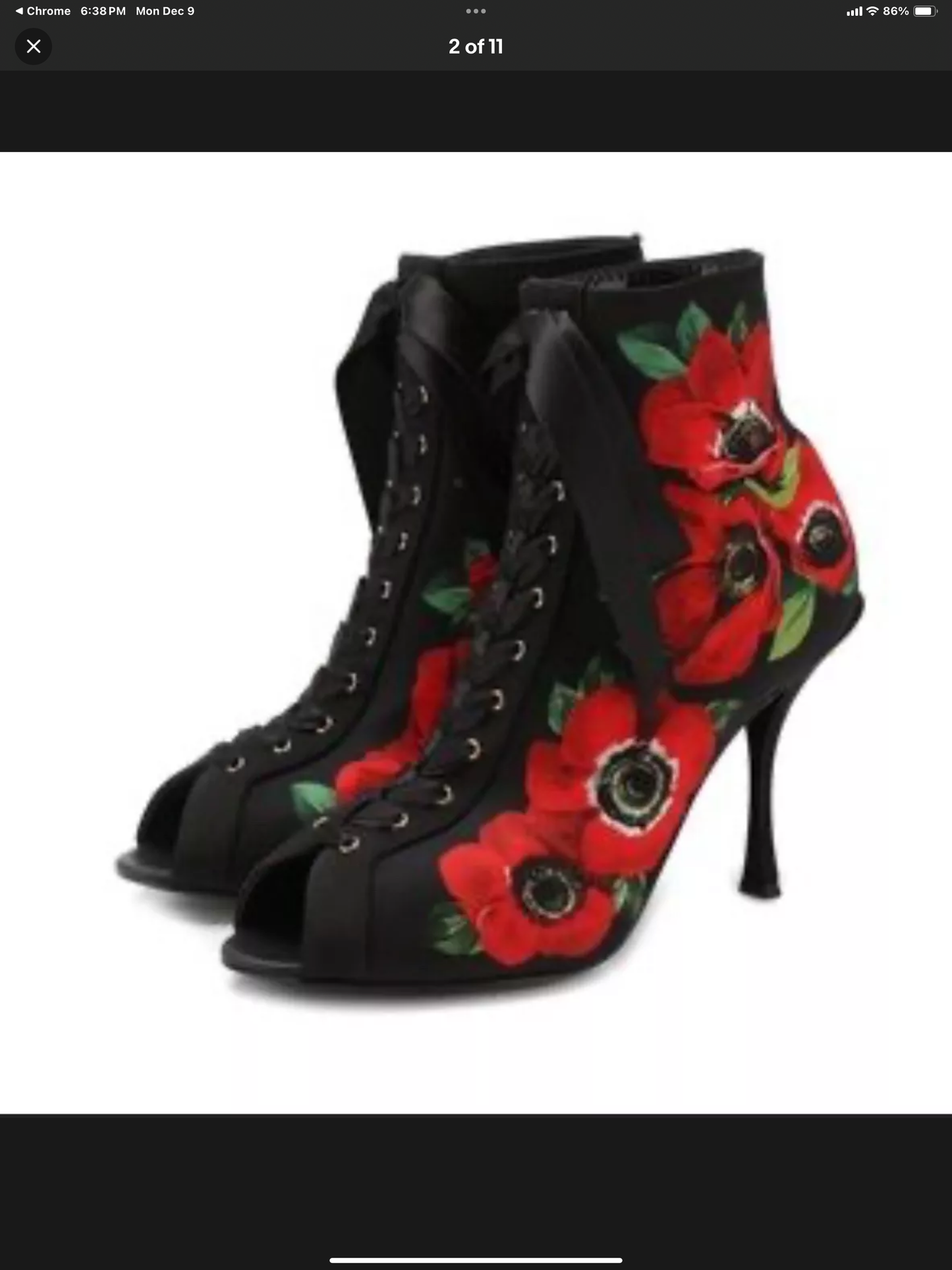 DOLCE & GABANNA BETTE BOOTIE